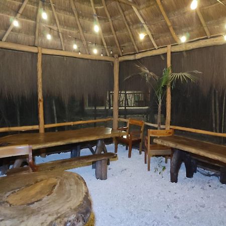 Aldea Maya-Ha Cabanas Con Cenotes Puerto Morelos Exteriör bild