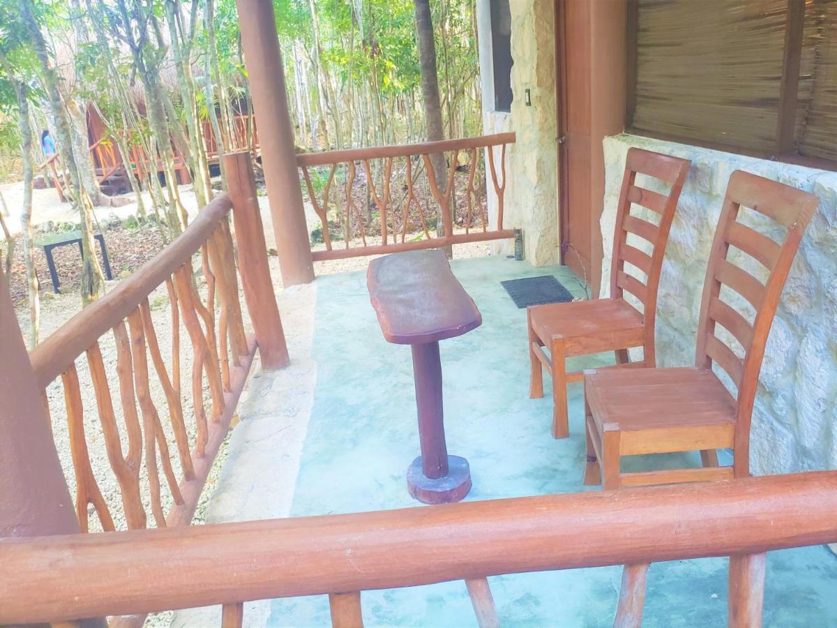 Aldea Maya-Ha Cabanas Con Cenotes Puerto Morelos Exteriör bild