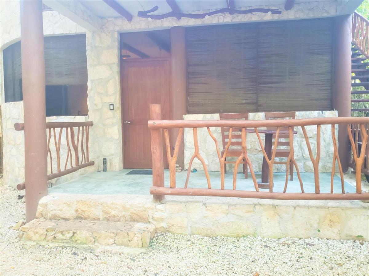 Aldea Maya-Ha Cabanas Con Cenotes Puerto Morelos Exteriör bild