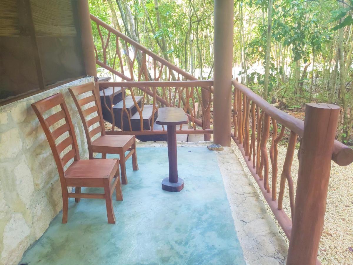 Aldea Maya-Ha Cabanas Con Cenotes Puerto Morelos Exteriör bild