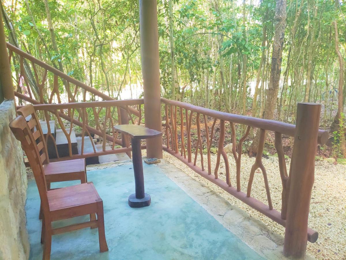 Aldea Maya-Ha Cabanas Con Cenotes Puerto Morelos Exteriör bild