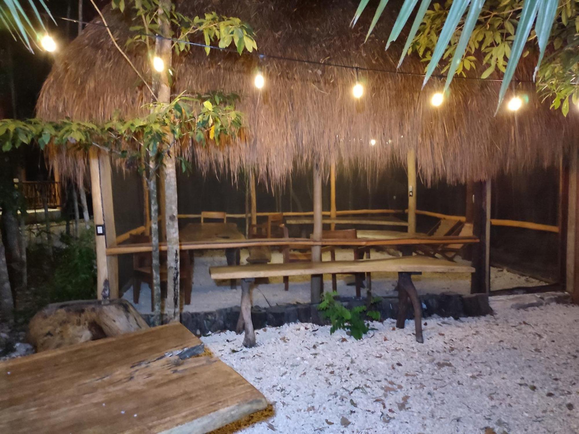Aldea Maya-Ha Cabanas Con Cenotes Puerto Morelos Exteriör bild