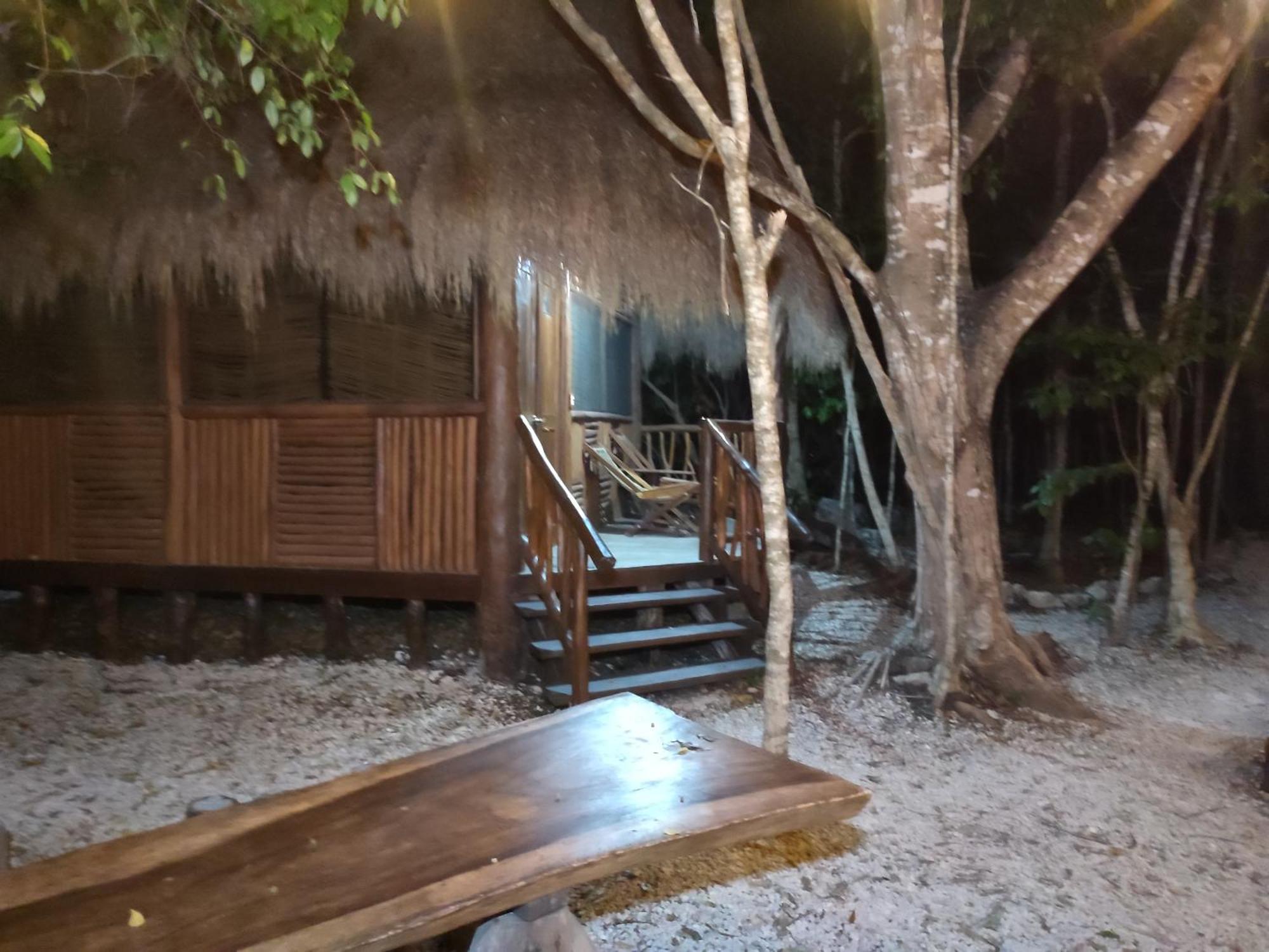 Aldea Maya-Ha Cabanas Con Cenotes Puerto Morelos Exteriör bild