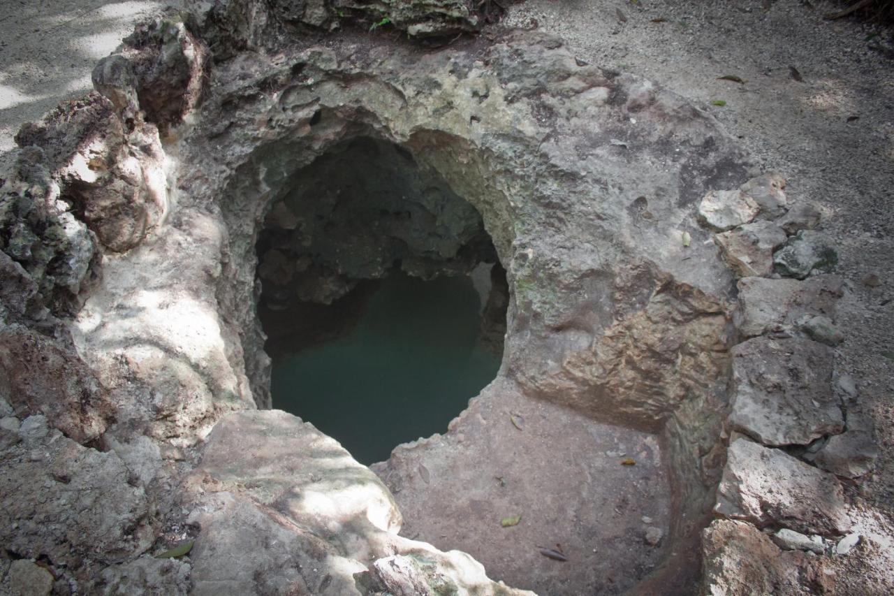 Aldea Maya-Ha Cabanas Con Cenotes Puerto Morelos Exteriör bild